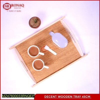 Wooden Tray, Pack Of 3