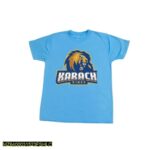 1 Pc Unisex Stitched PSL Cotton Printed T-Shirt - Karachi Kings