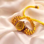 Bracelet Watch For Girls-Yellow