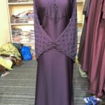 Cotton Embroidered Full Abaya