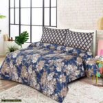 Latest 3 Pcs Double Bedsheet Collection