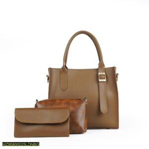 London Bag-Posh Set Of 3 Bag Brown