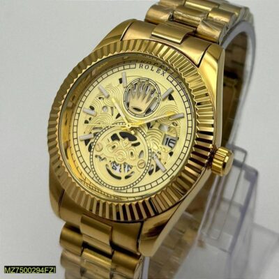 Men's Stainless Steel Analogue Watch