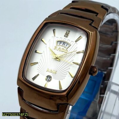 Men's Stainless Steel Analogue Wrist Watch