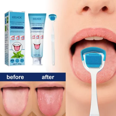 Oral Hygiene Brush & Tongue Cleansing Gel