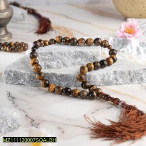 Premium Tiger Eye Tasbeeh 33 Beads