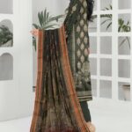 Tunzaib by Amna.B 3 Pcs Women's Unstitched Lawn Printed Suit