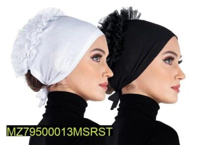 Women's Cotton Plain Hijab Cap