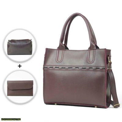 ASTORE- Shoulder Bag Set of 3 maroon