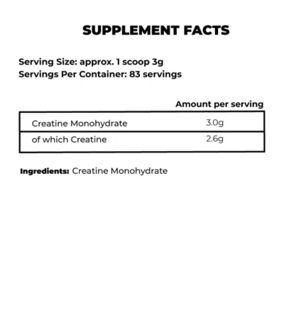 IMPACT CREATINE MONOHYDRATE