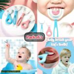 Newborn Baby U Shaped Toothbrush, Pack Of 3