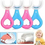 Silicone U-Shaped Toothbrush For Kids - Pack of 10