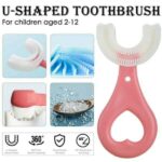 Silicone U-Shaped Toothbrush For Kids - Pack of 3