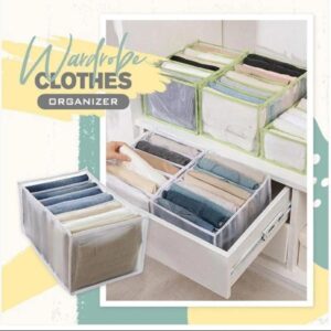 7 Grids Jeans Organizer ,Pack of 4