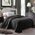 Fleece Plain Double Bed Blanket