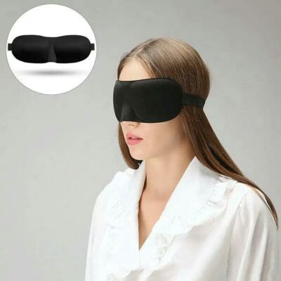 Techmanistan-3D Soft Padded Blindfold Eye Sleep Mask