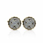 Cufflers Limited Edition Gold & Silver Circle Cufflinks CU-5005